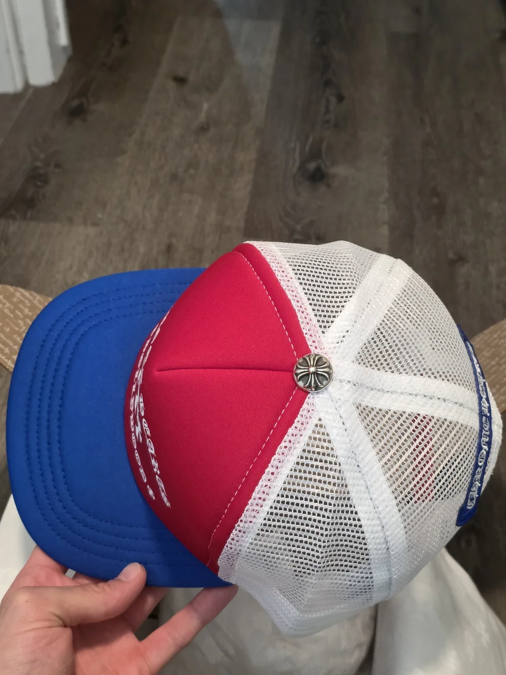Chrome Hearts 2026 '4th Of July' Hollywood Trucker Hat